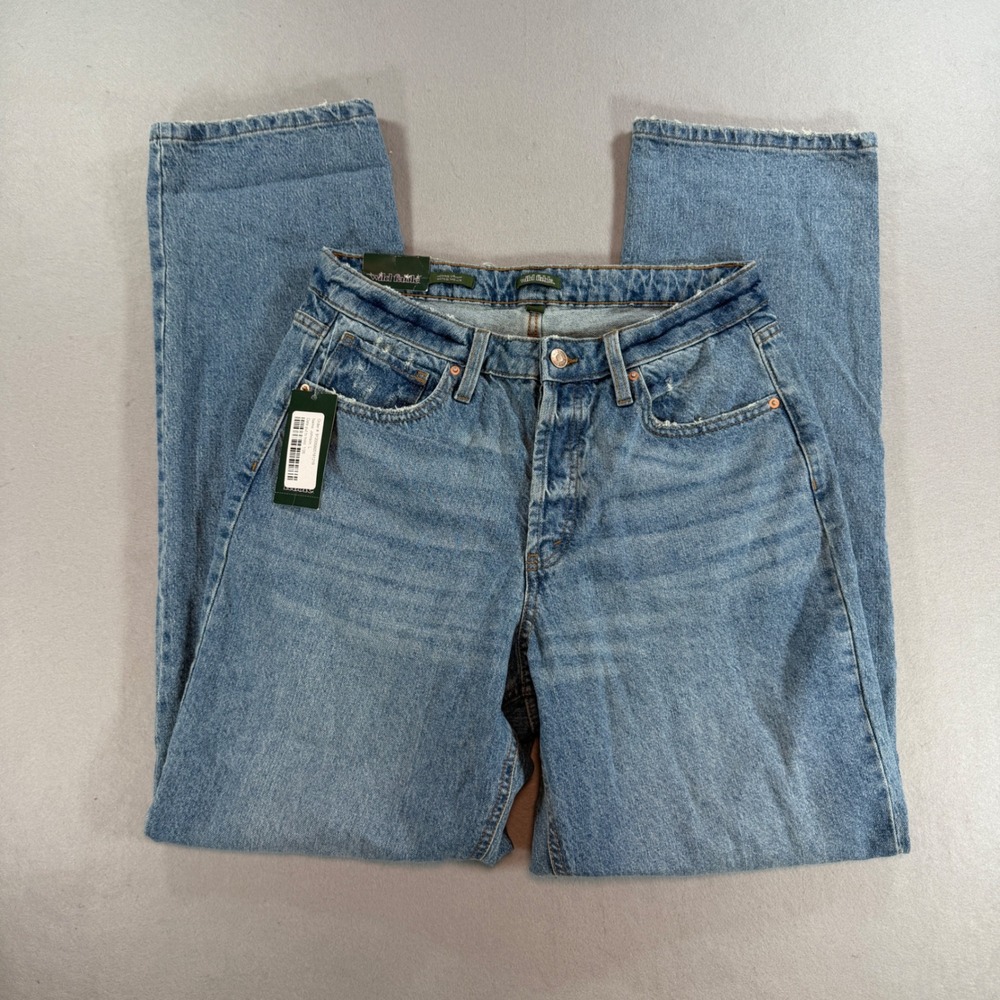 wild fable Light Blue Straight Leg Jeans